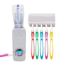 Dispenser de pasta de dente automático  e Porta escovas.