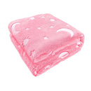 Manta mágica fluorescente luminosa brilha no escuro