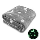 Manta mágica fluorescente luminosa brilha no escuro