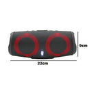 Caixinha de som portátil c/ bluetooth, pendrive e cartão SD 40w RGB