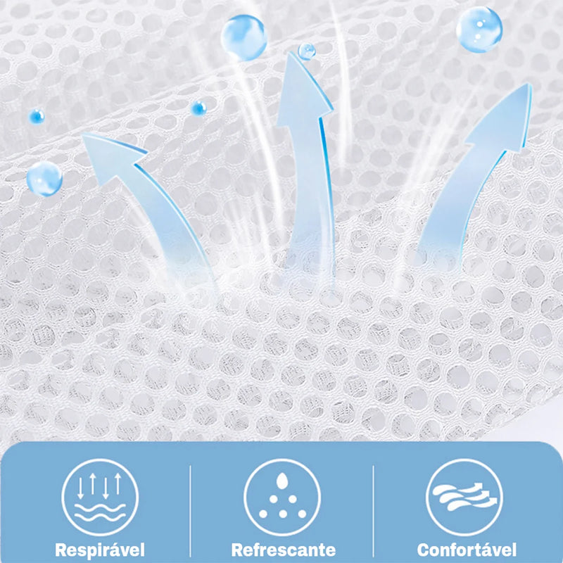 Carregador canguru ajustável.