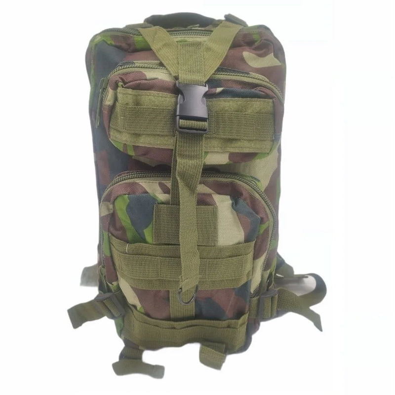 Mochila Tática Militar Assalt 30l 3d Verde Camuflada Padrão