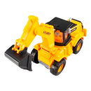 Escavadeira Trator miniatura infantil luzes