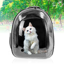 Mochila pet visão panorâmica. Passeios com cães e gatos.