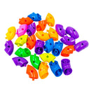 Brinquedo de montar colorido interativo plástico de encaixar