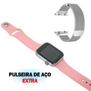 Relógio inteligente smartwatch Android & iOS  Bluetooth C/ Pulseira Magnética QS18