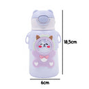 Garrafinha térmica infantil c/ canudo