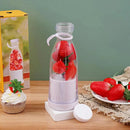 Mini liquidificador portátil 400 ML (branco)