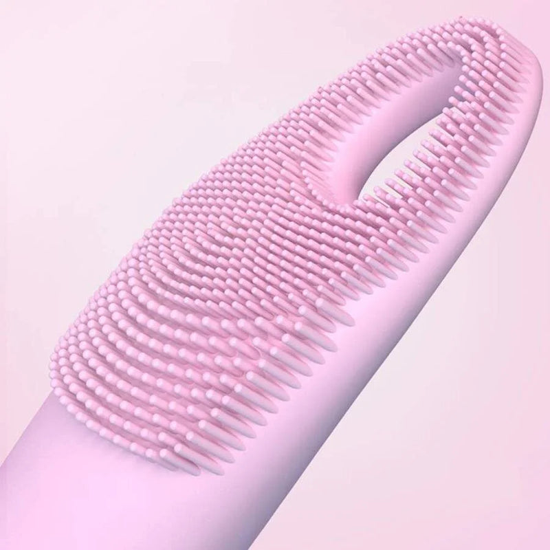 Massageador facial anti-acne, escova de lipmeza, esfoliante