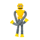 Boneco Robô Estica Puxa Gruda