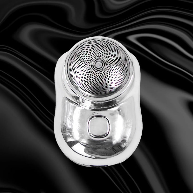 Mini barbeador elétrico portátil recarregável