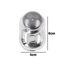 Mini barbeador elétrico portátil recarregável