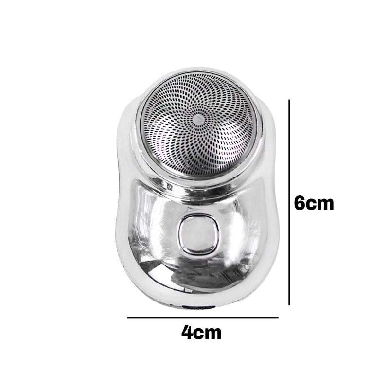 Mini barbeador elétrico portátil recarregável