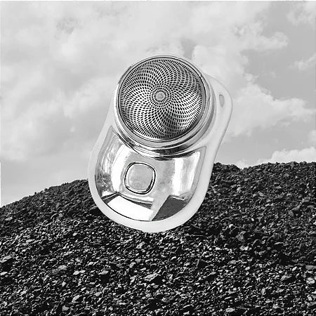 Mini barbeador elétrico portátil recarregável