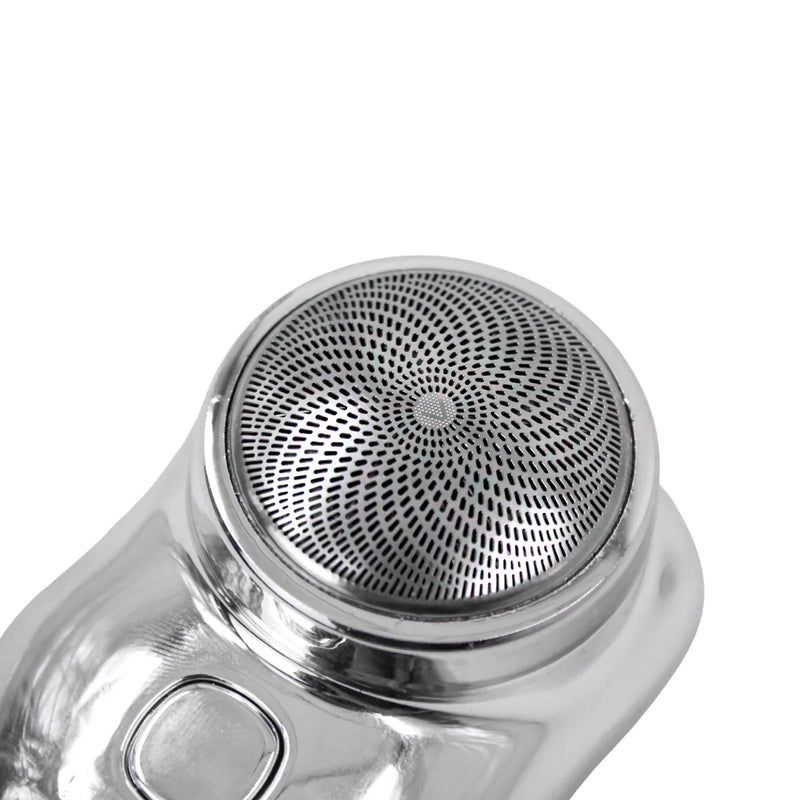 Mini barbeador elétrico portátil recarregável