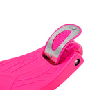 Patinete regulável infantil 4 rodinhas com led - Brinquedo esporte - Até 60Kg